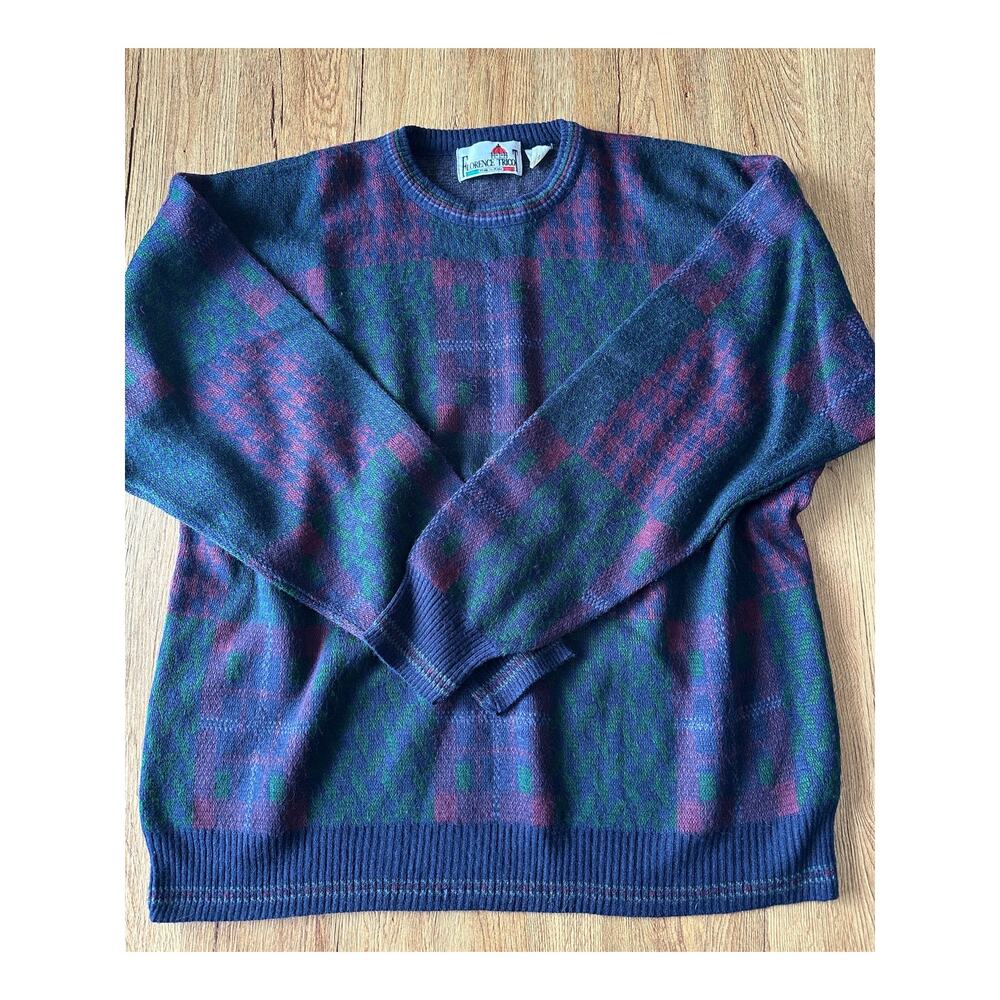 Florence Tricot Vtg 90's Wool Blend Sweater Size XLarge